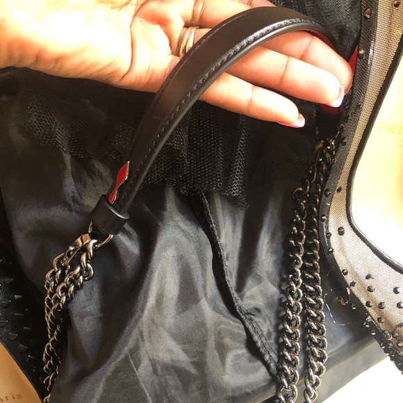 Christian Louboutin Marie Jane suedestrass - Picture 10 of 16